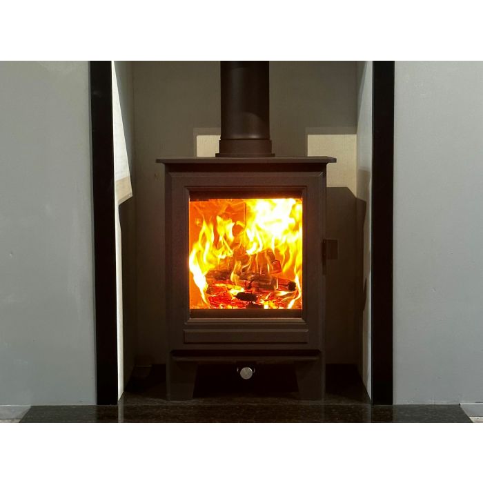 Clock Woodburners Sudbury Compact Wood Burning Stove