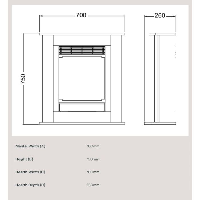 Dimplex MCFP15O Orvieto Optiflame Suite