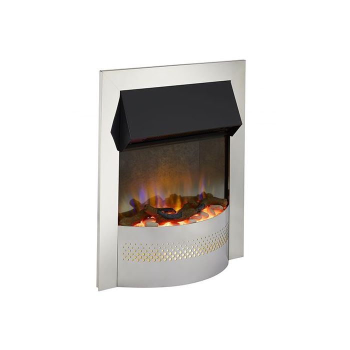 Dimplex POR20CH3D Portree Inset Electric Fire In Chrome