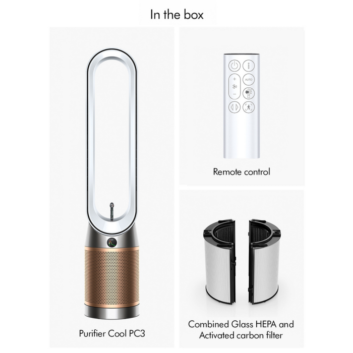 Dyson TP14 (491371-01) Purifier Fan White and Gold
