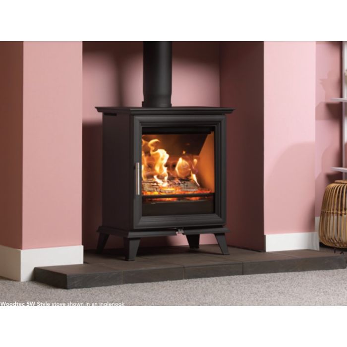 Fireline 8442 Woodtec 5kW Wide DEEP Wood Burning Stove