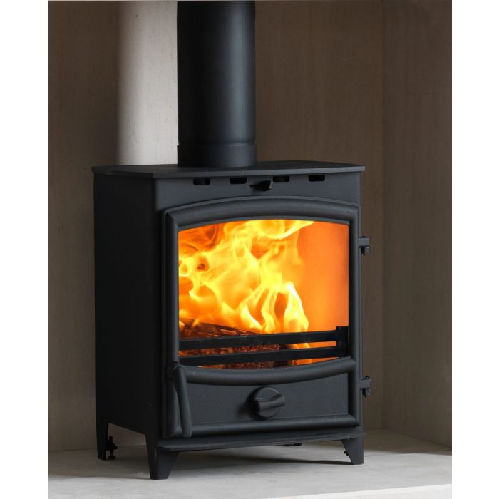 Fireline FX8 8kW Multifuel Stove with Curved door