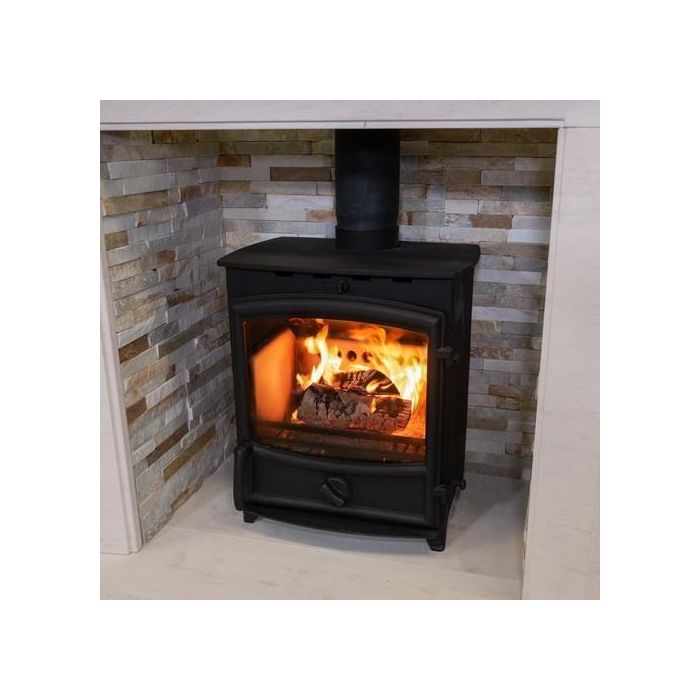 Fireline FX8 8kW Multifuel Stove with Curved door