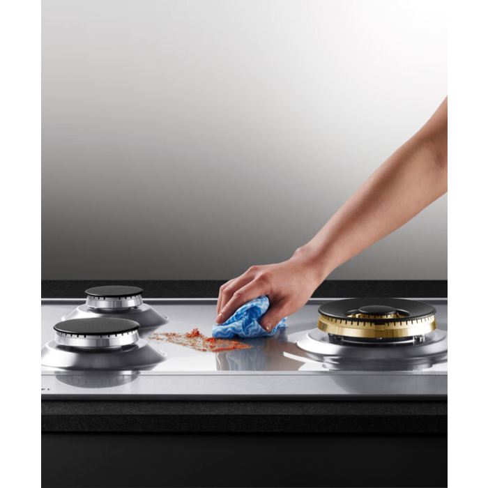 Fisher & Paykel 90cm Gas Hob in Stainless Steel Finish