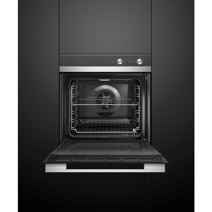 Fisher & Paykel Built-In Electric Oven in Black/Steel