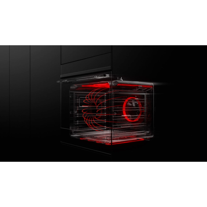 Fisher & Paykel Built-In Electric Oven in Black/Steel