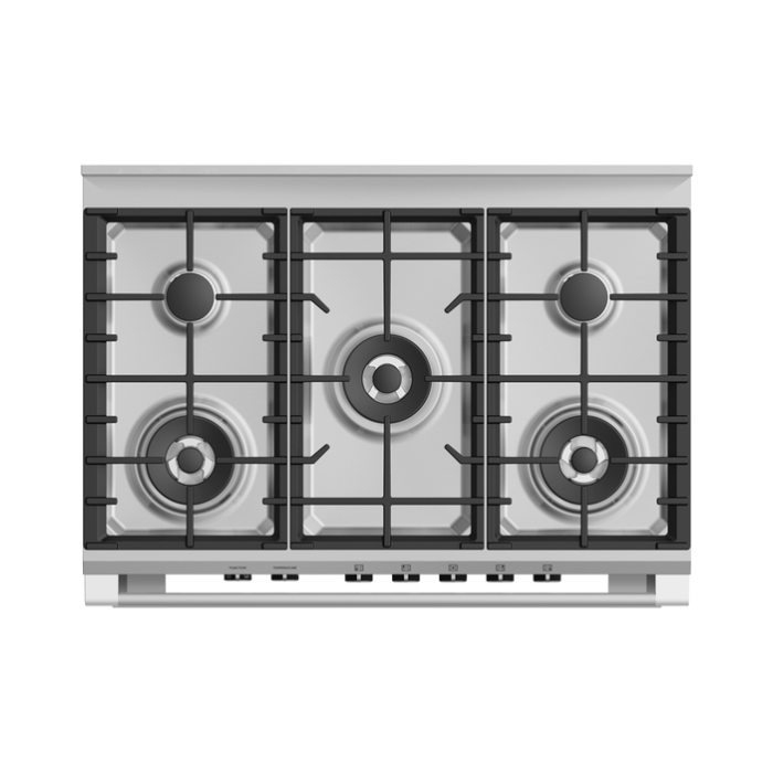 Fisher & Paykel 90cm Dual Fuel Cooker in Black Finish