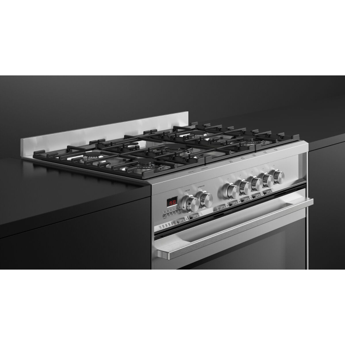 Fisher & Paykel 90cm Dual Fuel Cooker with 5 Burners