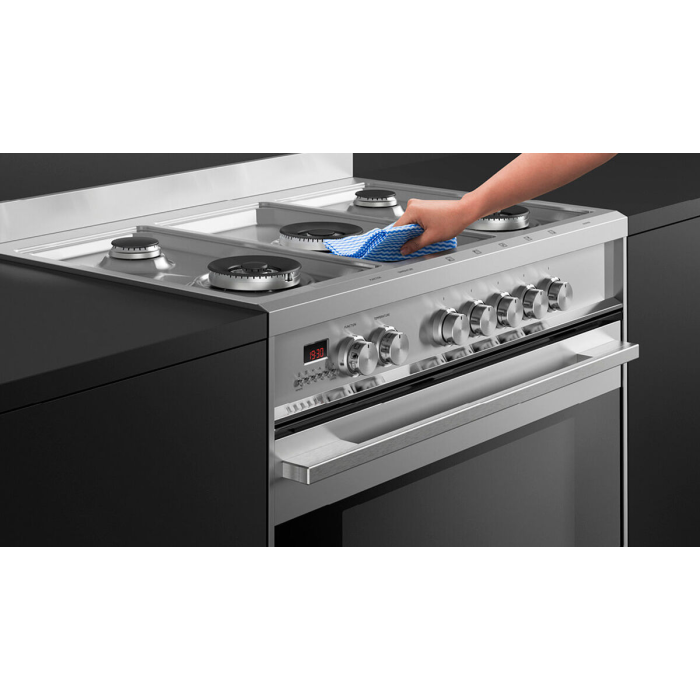 Fisher & Paykel 90cm Dual Fuel Cooker with 5 Burners