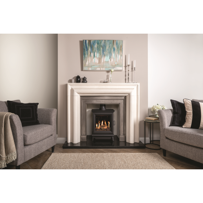 Gazco Sheraton 5, Conventional Flue, Log Effect, Natural Gas,