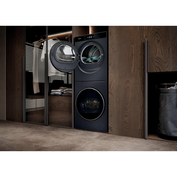 Haier CCE L02LU1-UK Washer Dryer Tower 10kg/8kg