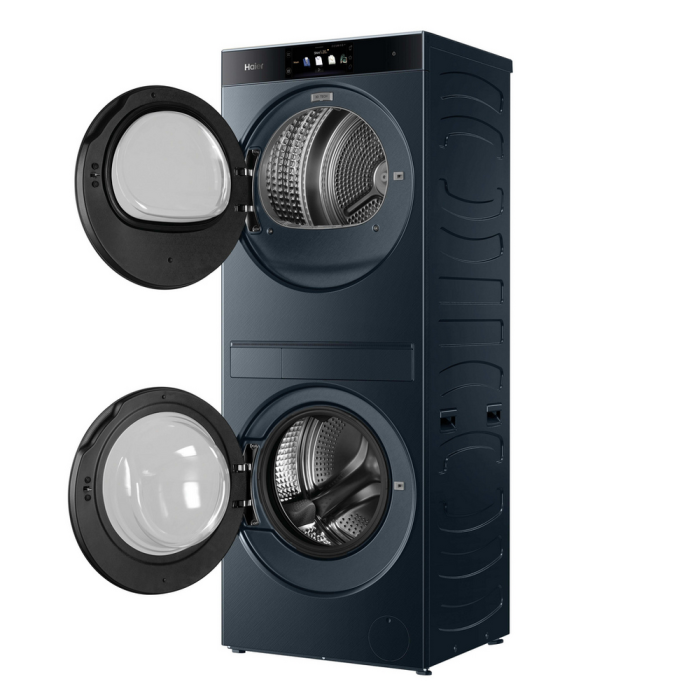 Haier CCE L02LU1-UK Washer Dryer Tower 10kg/8kg