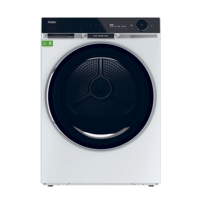 Haier HD90-A3Q397U1 9kg Heat Pump Tumble Dryer White
