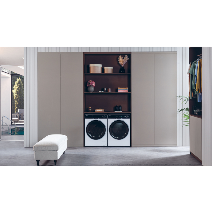 Haier HD90-A3Q397U1 9kg Heat Pump Tumble Dryer White
