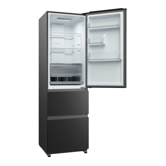 Haier HTR3518ENMTK 60/40 Fridge Freezer Black