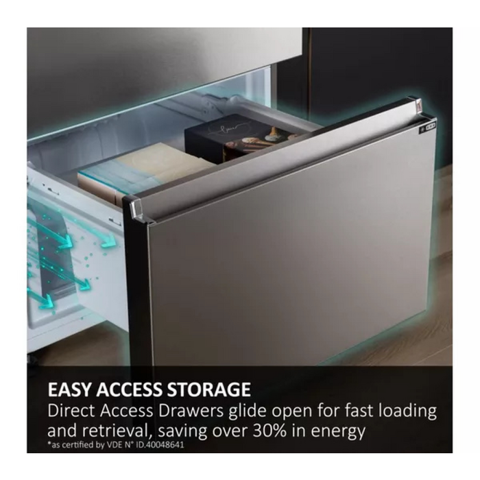 Haier HTR3518ENMWK 60/40 Frost Free Fridge Freezer