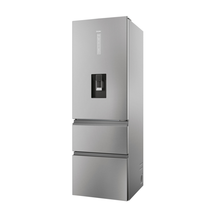 Haier HTW5618EWMG 60/40 Silver Fridge Freezer