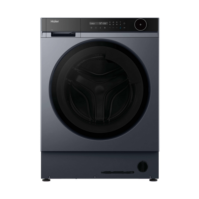 Haier HWB100B14858GUUK 10kg 1400 Spin Washer Graphite
