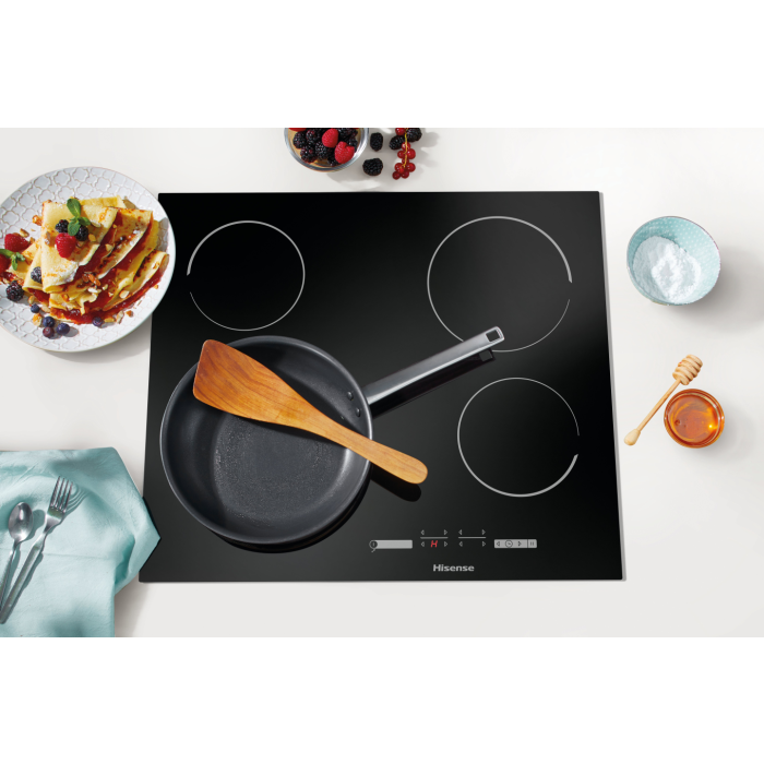 Hisense E6431C 59.5cm Ceramic Hob - Black