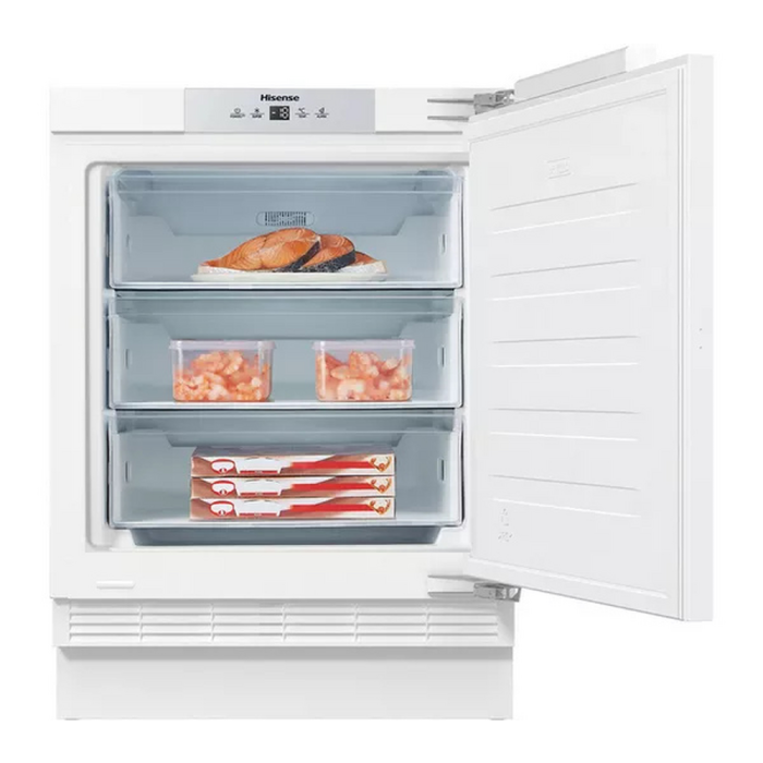 Hisense FUV124D4AWE 101L Under Counter Freezer