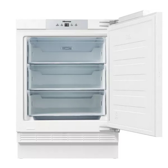 Hisense FUV124D4AWE 101L Under Counter Freezer