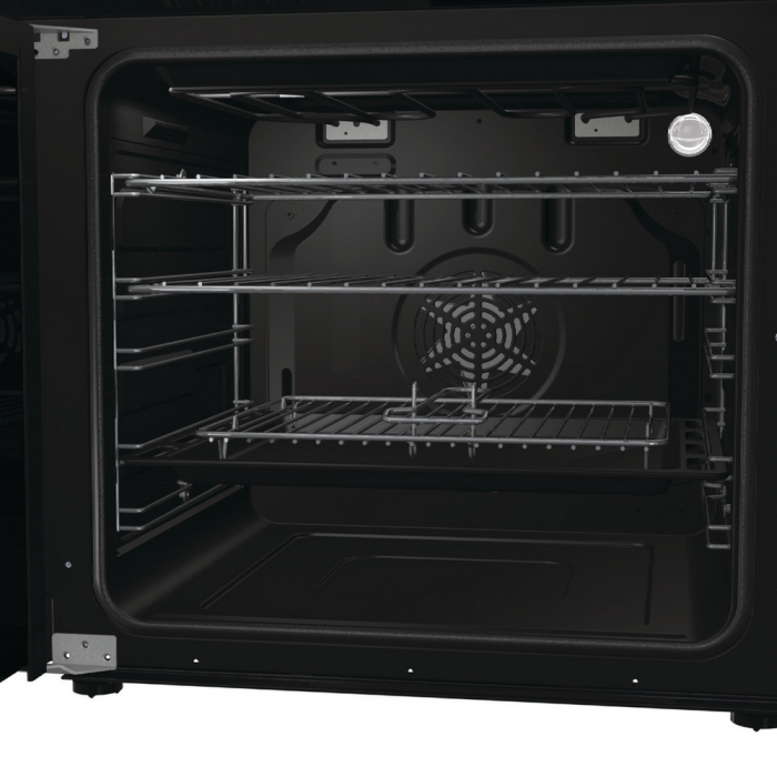 Hisense HDE3211BBUK Double Oven Cooker 60cm Ceramic Hob