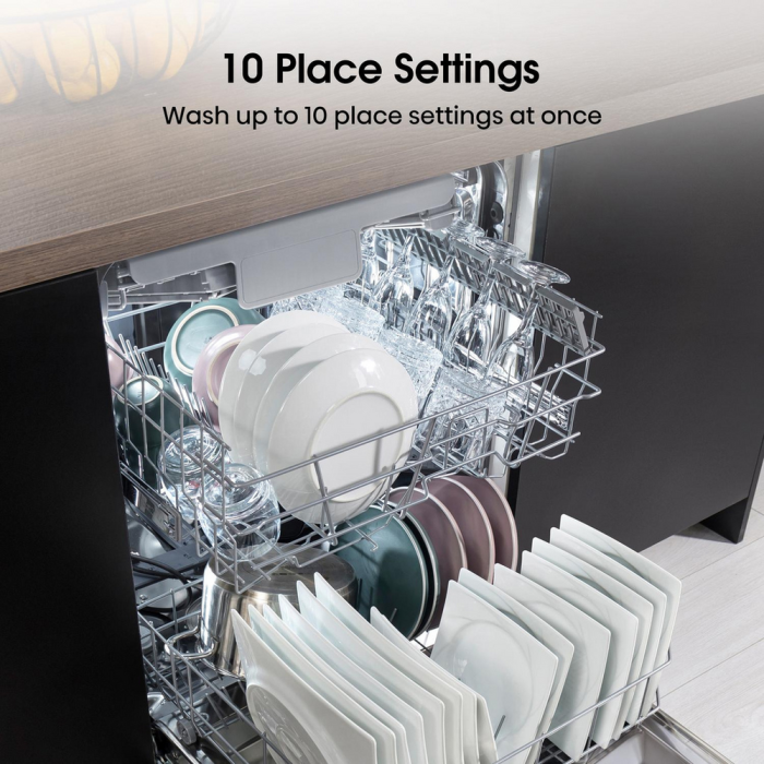 Hisense HS523E15BUK Slimline Dishwasher 10 Place Settings