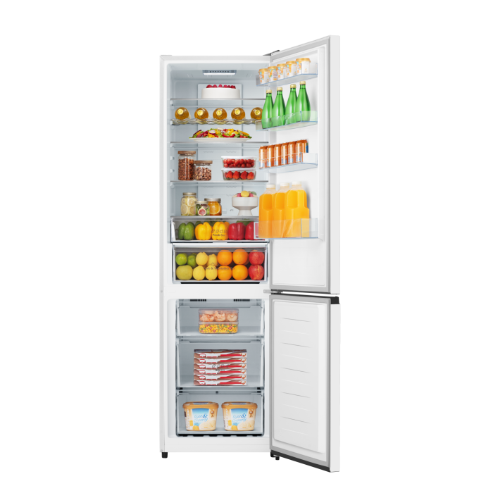 Hisense RB435N4BWE 59.5cm 60/40 Total No Frost Fridge Freezer - White