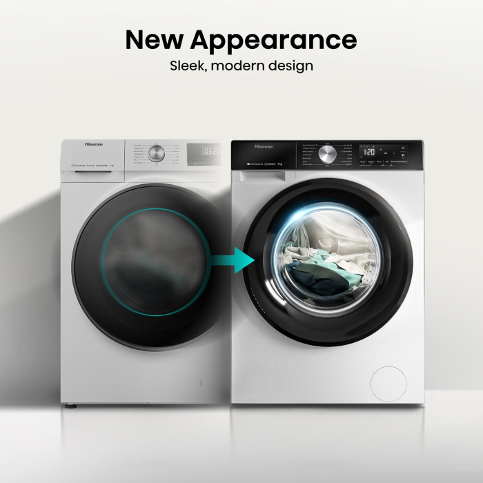 Hisense WF3S9043BW3 9kg 1400 Spin Washing Machine