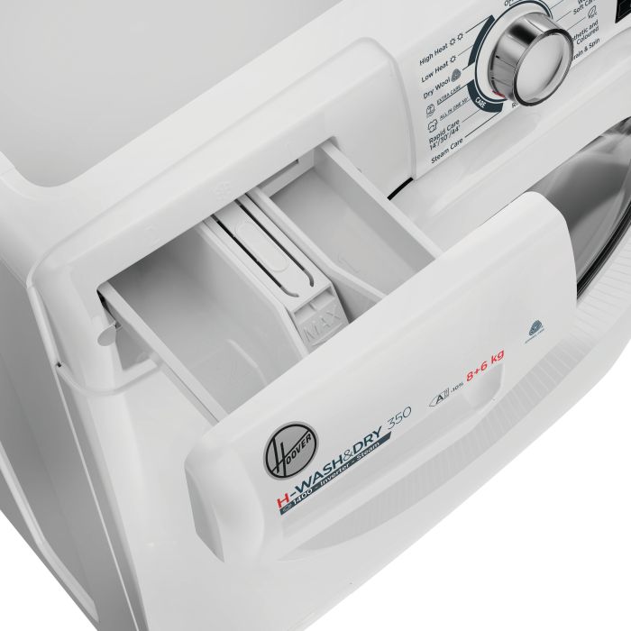 Hoover H3DPS4866TAM6 8kg/6kg 1400 Spin  Washer Dryer - White