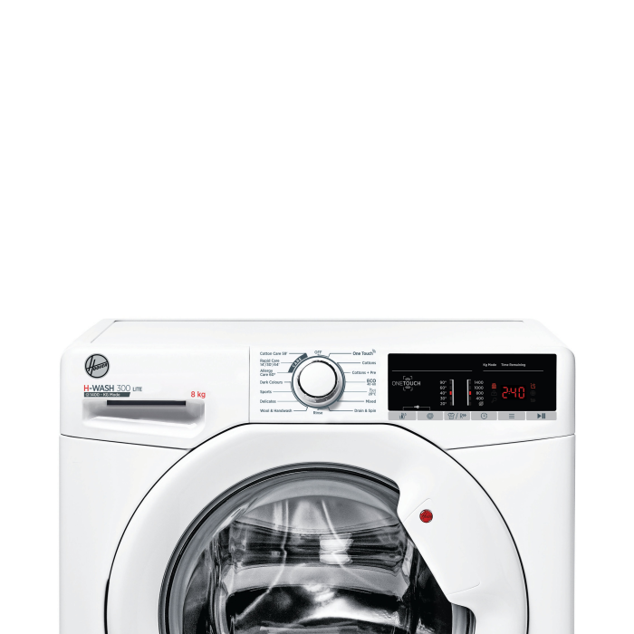 Hoover H3W 48TA4  H3W 8kg 1400 Spin Washing Machine - White