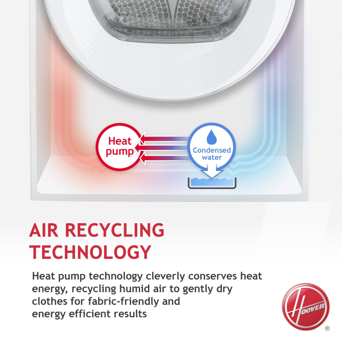 Hoover HLE H9A2DE HLEH9A2DE 9kg Heat Pump Tumble Dryer