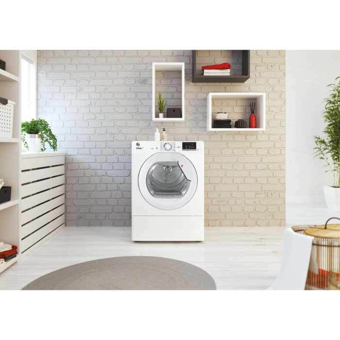 Hoover HLEV9DG-80 9kg Vented Tumble Dryer White