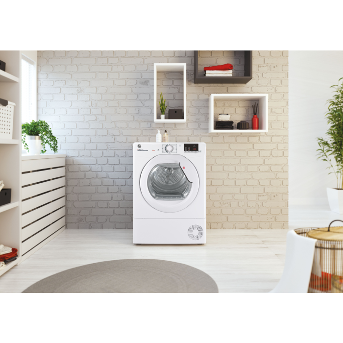 Hoover HLEC8DG 8KG Condenser Tumble Dryer - White