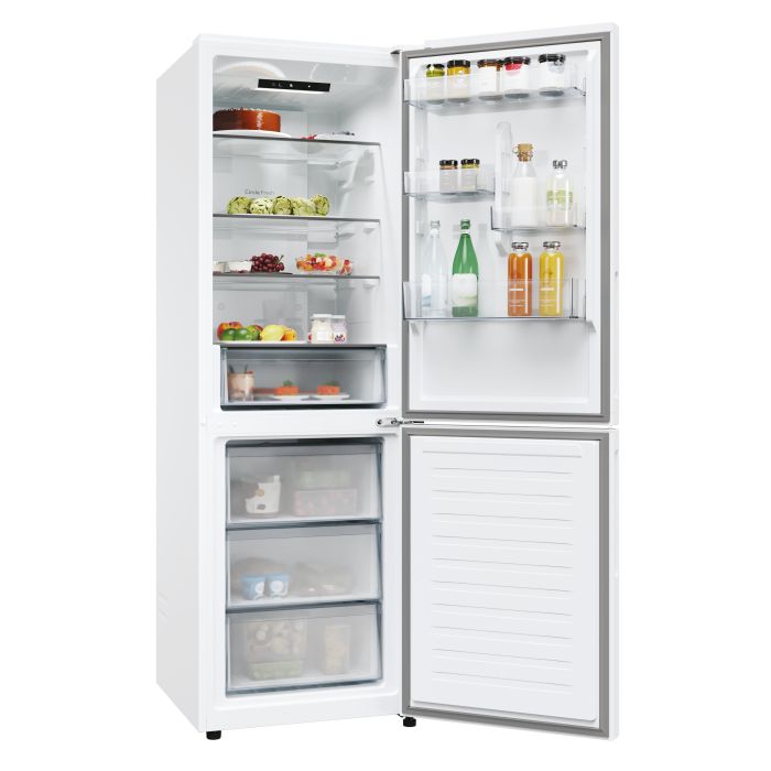 Hoover HONCQ2T618EWKR 59.5cm 60/40 Frost Free Fridge Freezer - White