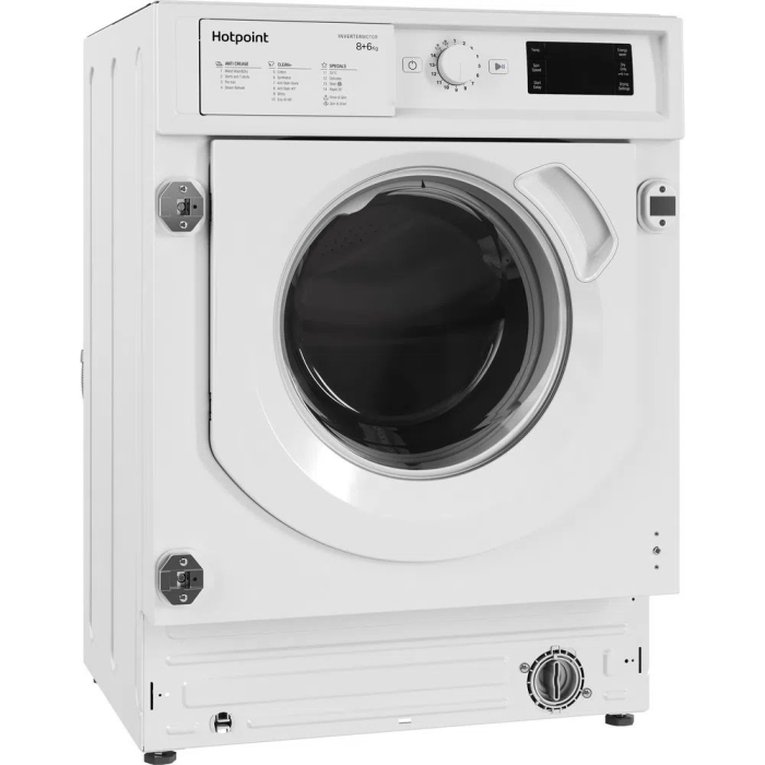 Hotpoint BI WDHG 861485 BIWDHG861485 8kg/6kg 1400 Spin Built In Washer Dryer - White