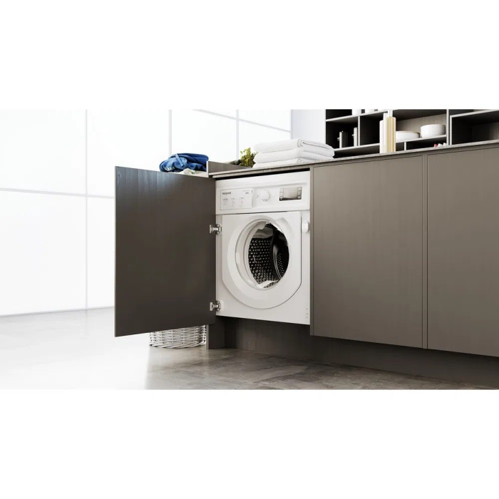 Hotpoint BI WDHG 861485 BIWDHG861485 8kg/6kg 1400 Spin Built In Washer Dryer - White