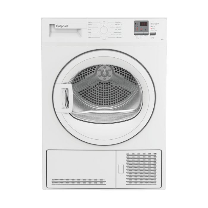 Hotpoint CHDC82WWGDUK Freestanding Tumble Dryer