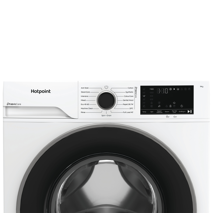 Hotpoint Fabric Care 9kg Washing Machine - White