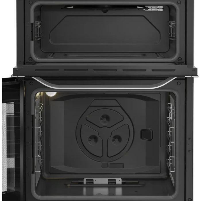 Hotpoint HDG6GDCWX 60cm Gas Double Oven Cooker