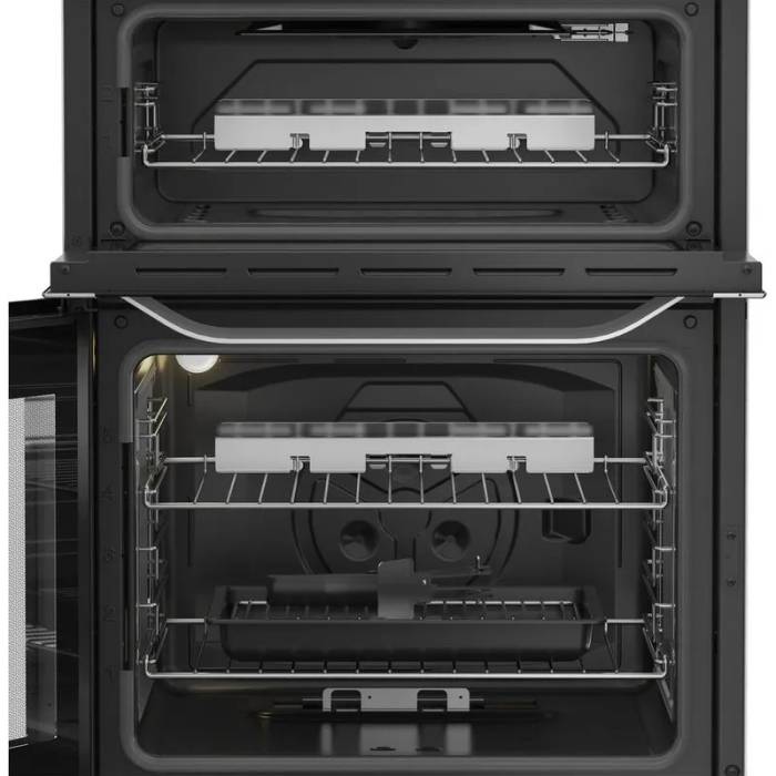 Hotpoint HDG6GDCWX 60cm Gas Double Oven Cooker