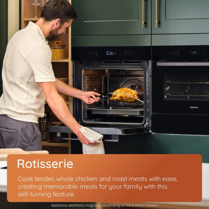 Hotpoint HOI68PT1SBUK Built-In Oven with Air Fry Option