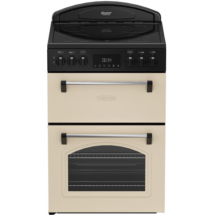 Leisure CLB60ECC 60cm Double Oven Electric Range Cooker in Cream