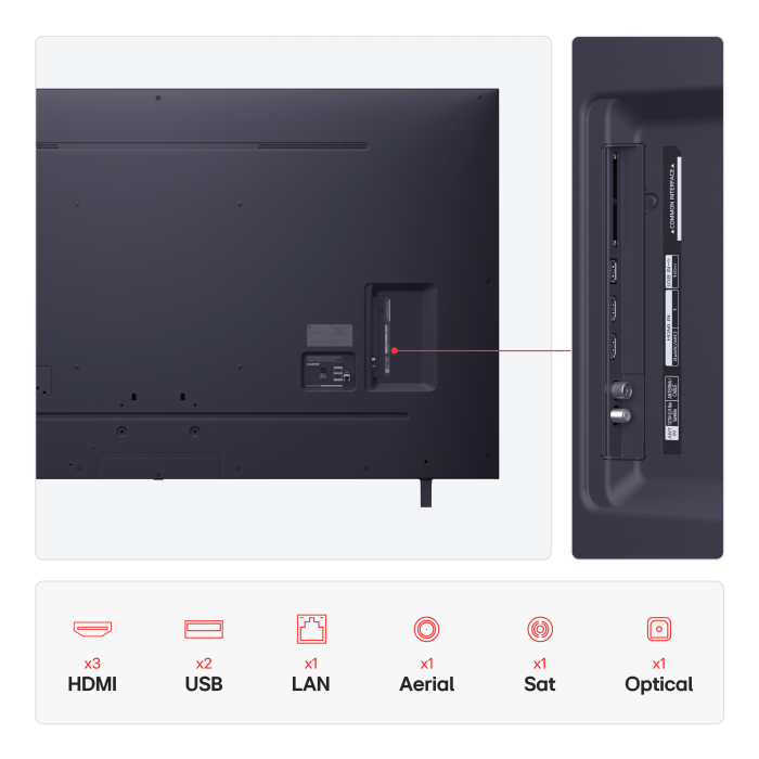 LG 75UA74006LB.AEK 75inch Ultra HD Smart TV