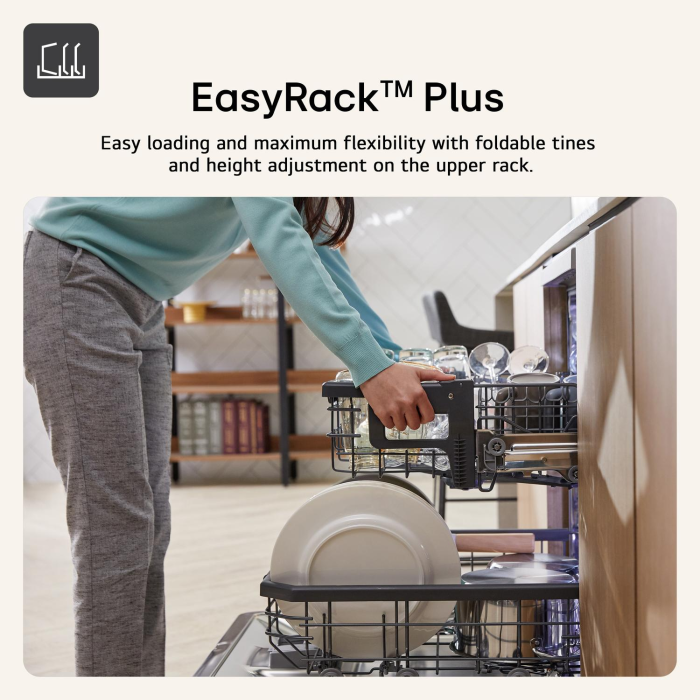 LG QuadWash DB273TX Dishwasher - 14 Place Settings