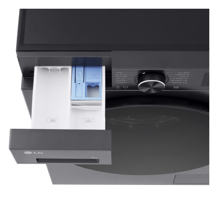 LG F2X50S9TBB 9kg 1200 Spin Washing Machine Black
