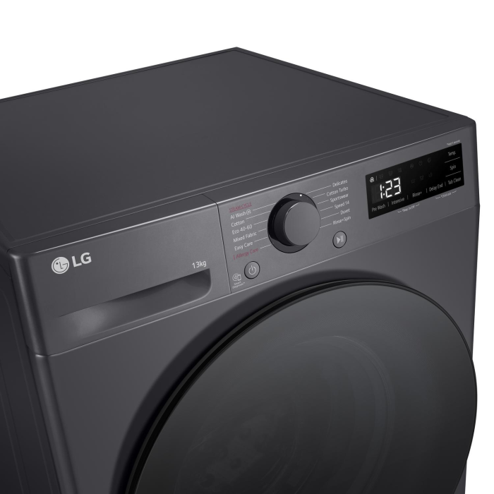 LG F4Y513GBLN1 13kg Washing Machine - Slate Grey