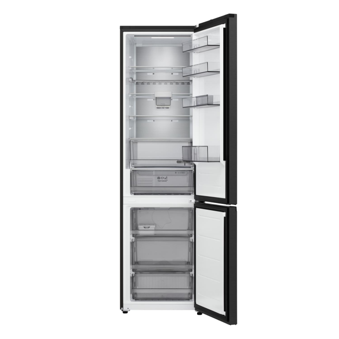 LG Frost Free Fridge Freezer - Essence Black Steel