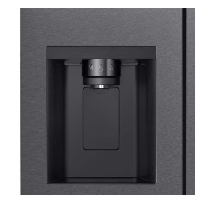 LG GSLC40EPPE 91.3cm 50/50 Total No Frost American Fridge Freezer - Matte Black