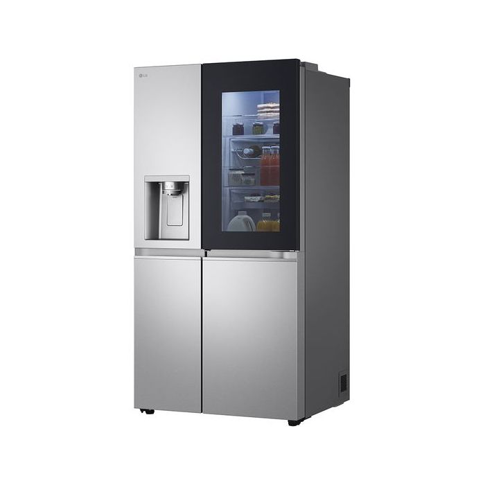 LG GSXE91BSAD Side By Side 91.3cm Non Plumbed - Fridge Freezer - Brushed Steel